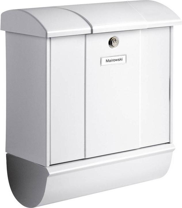 Actual product image Burg Wächter sheet metal mailbox setOLYMPSet9160