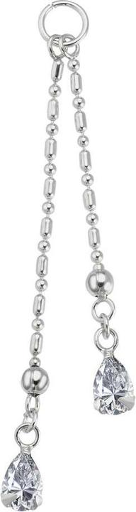 Produktbild Bijouteria Bauchpiercing-Anhänger (Kristall, Silber 925)