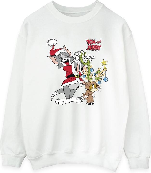 Tom & Jerry Christmas Reindeer Sweatshirt (XL)