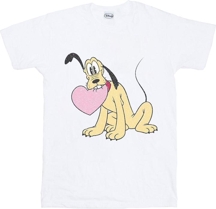 Disney Pluto Love Heart TShirt (L)