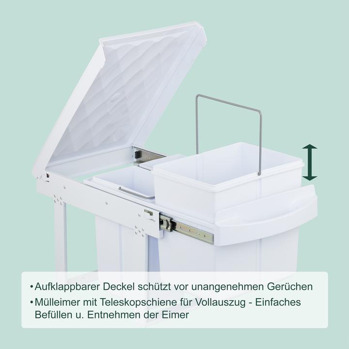 Actual product image Relaxdays Built-in bin (20 l)