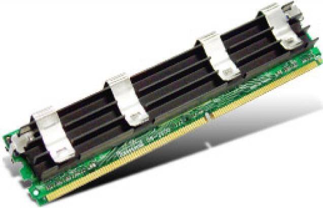 Produktbild Transcend 2GB DDR2 667MHz CL5 ECC (1 x 2GB, 667 MHz, DDR2-RAM, DIMM)