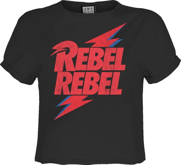 Immagine prodotto Amplified Rebel Rebel Maglietta Corta David Bowie Donna (XS)