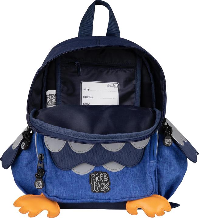 Produktbild Euromic Owl Shape Backpack (22 x 30 x 11 cm) - Blue