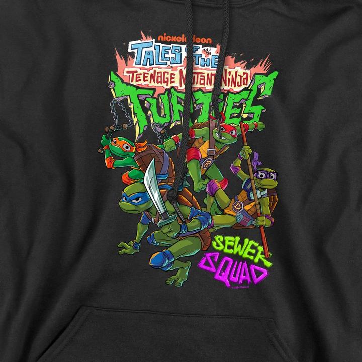 Immagine prodotto Teenage Mutant NT Sewer Squad Felpa con Cappuccio Uomo (S)