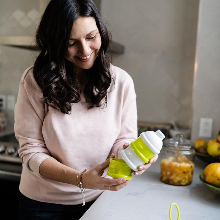 Actual product image Bblüv Stackable containers for dosing baby food
