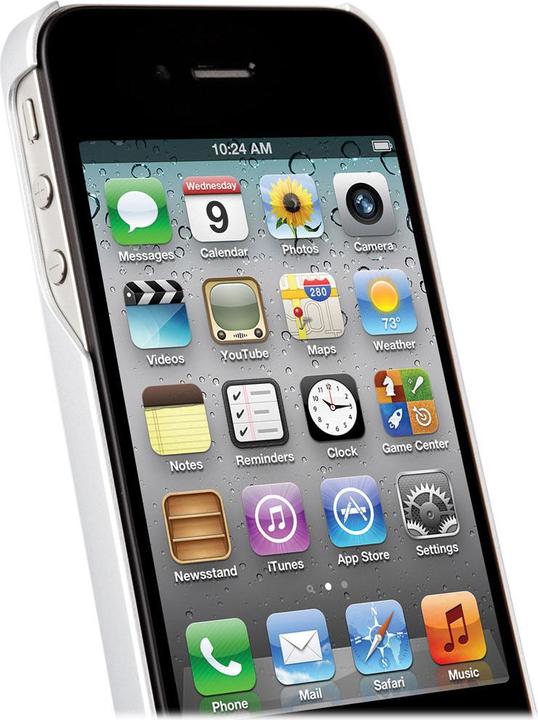 Actual product image Moshi iGlaze Hardcase for iPhone 4/4S Titanium (Apple iPhone 4, Apple iPhone 4s)