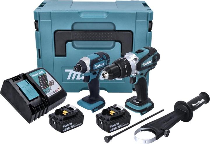 Produktbild Makita DLX 2145 TJ Kombi-Set (Akkubetrieb)