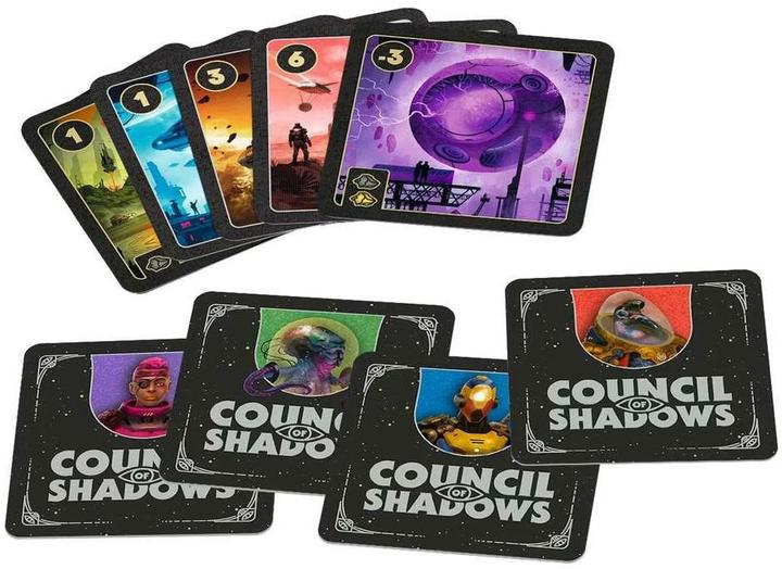 Actual product image Ravensburger The Council of Shadows (German, French, English)