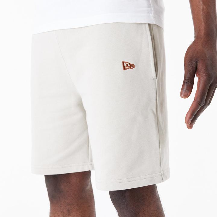 Actual product image New Era French Terry Shorts Los Angeles Dodgers stone (XXL)