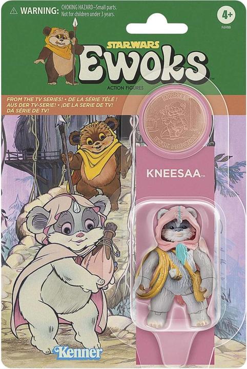Produktbild Hasbro Star Wars: Ewoks Vintage Collection figurines Wicket W Warrick & Kneesaa 10 cm