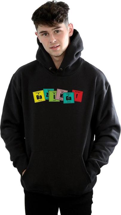 Immagine prodotto Dam Felpa con cappuccio Bazinga Elements Uomo (4XL)