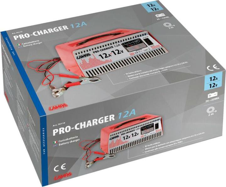Produktbild Lampa Pro-Charger Batterieladegerät 12V - 12A - Elextronic (12V)