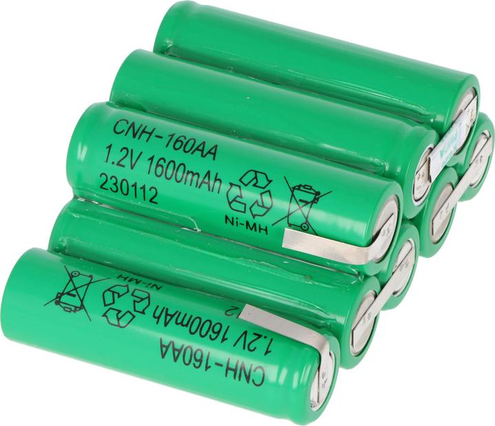 Produktbild XCell Akku passend für MCW-D 521 Mikrofon mit 9,6 Volt 1600mAh NiMH Akkupack 1600mAh