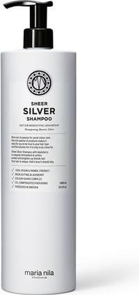 Actual product image Maria Nila Care & Style - Sheer Silver Shampoo (1000 ml, Liquid shampoo)