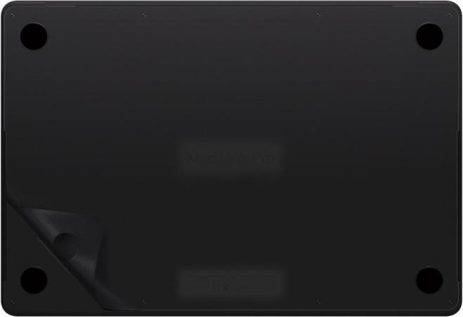 Produktbild JCPAL MacGuard Two-in-One Skin Set for MacBook Pro 16" (M1 2021, M2 2023, M3 2024 & M4 2025) - Space Black