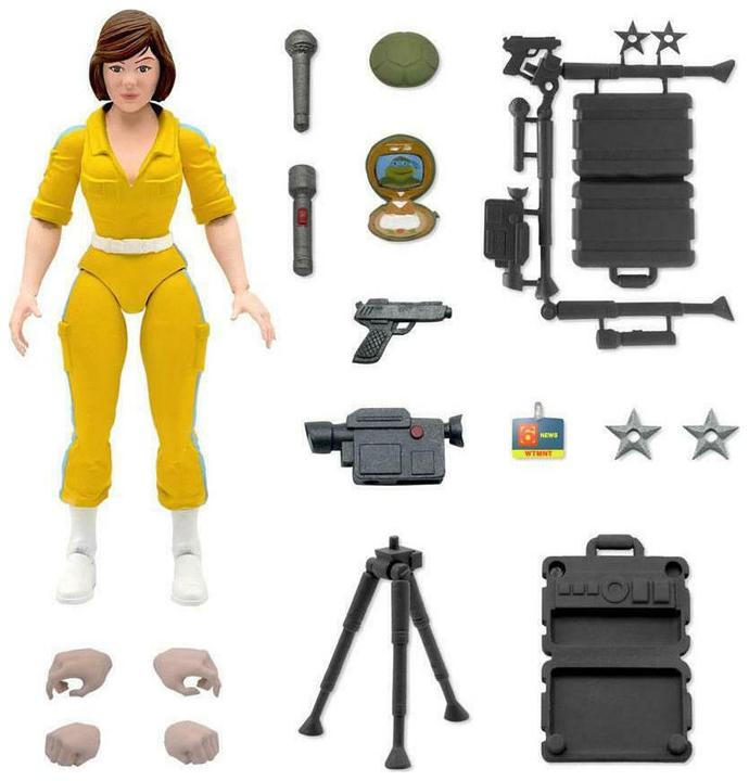 Actual product image Super7 Teenage Mutant Ninja Turtles Ultimates Collectible Figures Wave 3 : April O"Neil