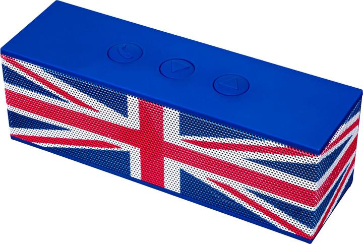 Image du produit Bigben Enceinte Bluetooth 2.0 "Nomad" Union Jack (5 h, Alimentation via port USB, Fonctionnement sur piles)