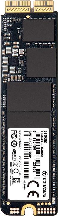 Immagine prodotto Transcend JetDrive 820 (960 GB, PCI-Express)