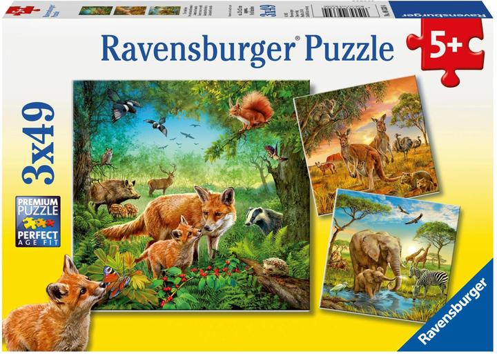 Produktbild Ravensburger Tiere der Erde (49 Teile)