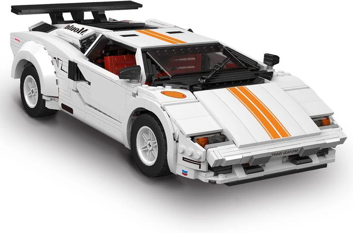 Mould King 10045 - Voiture de sport italienne blanche (1349 pièces)