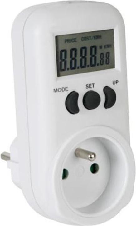 Actual product image Perel ENERGY COST METER- 230 VAC - 16 A
