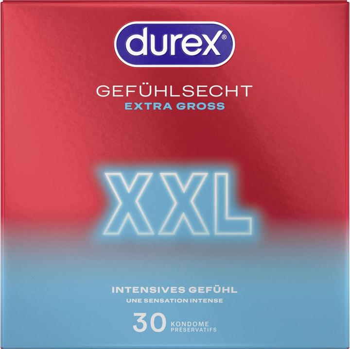 Actual product image Durex Gefühlsecht XXL (30 pcs.)