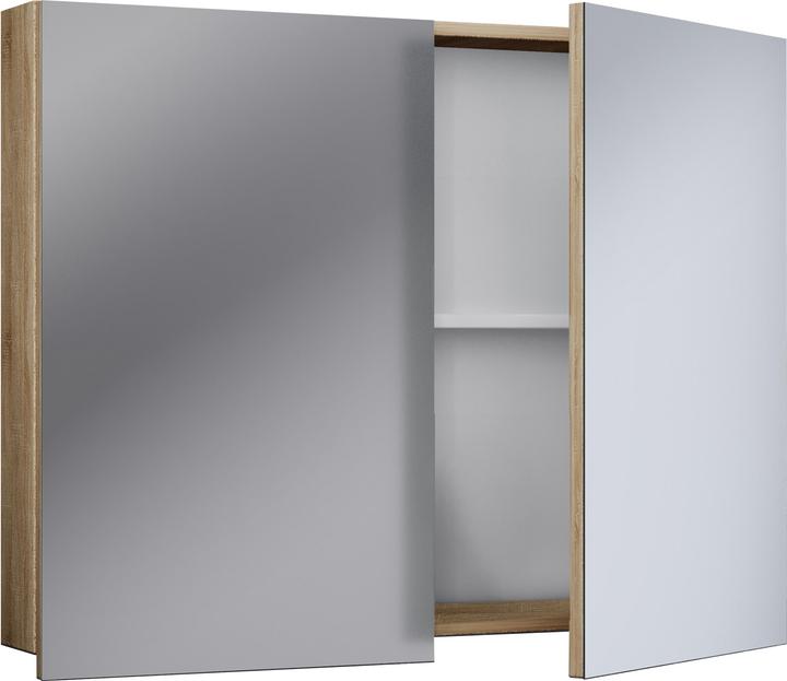 Immagine prodotto VCM Mobili da bagno in legno Mobile specchio Badinos (60 x 12 cm)