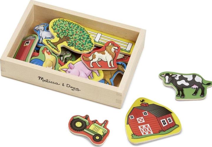 Image du produit Melissa & Doug Aimants de ferme (20 x)