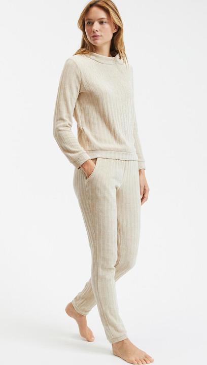 Produktbild So'home Unifarbener Pyjama aus Cord (50)