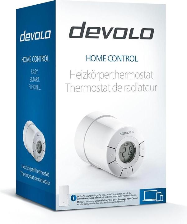 Actual product image Devolo Home Control Radiator thermostat