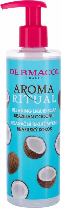 Immagine prodotto Dermacol Aroma Ritual Cocco Brasiliano (Sapone liquido, 250 ml)