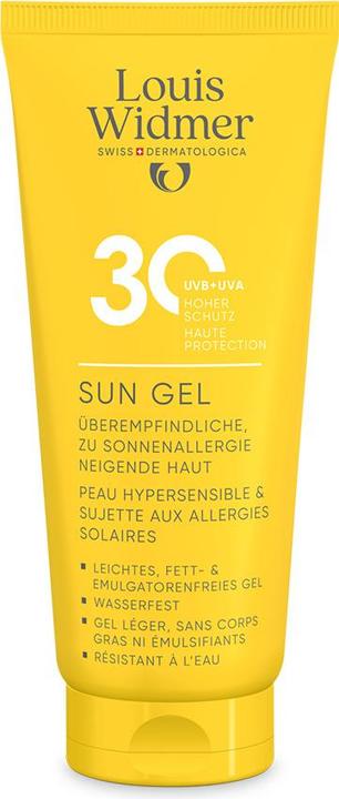 Widmer Louis Sun Gel LSF30 parfumiert 100 ml (Sonnencreme, SPF 30, 100 ml)