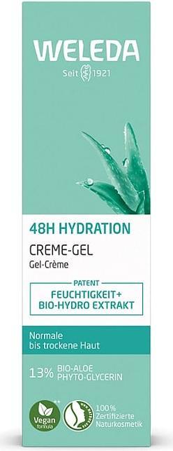 Actual product image Weleda 48h Hydration Cream Gel Tb 30ml (30 ml, Face gel)