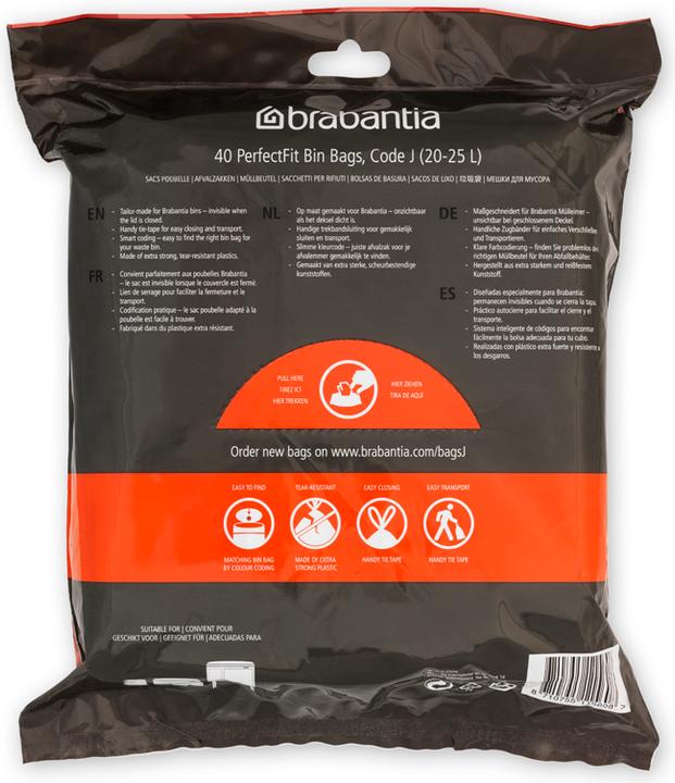 Actual product image Brabantia PerfectFit bin liners (40 x, 23 l)