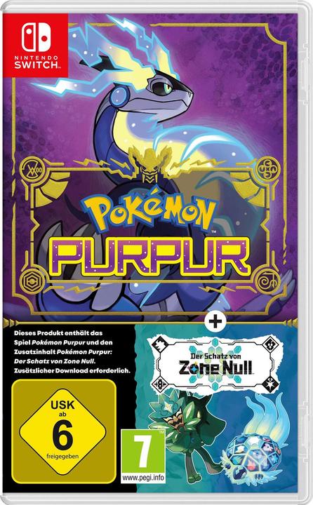 Nintendo Pokémon Purple + The Treasure of Zone Zero - Expansion (Switch, DE)