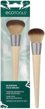 Actual product image EcoTools Blending Face Makeup Brush for Liquid & Cream Foundation, Bronzer, & Blush - Dense Syntheti (Foundation)