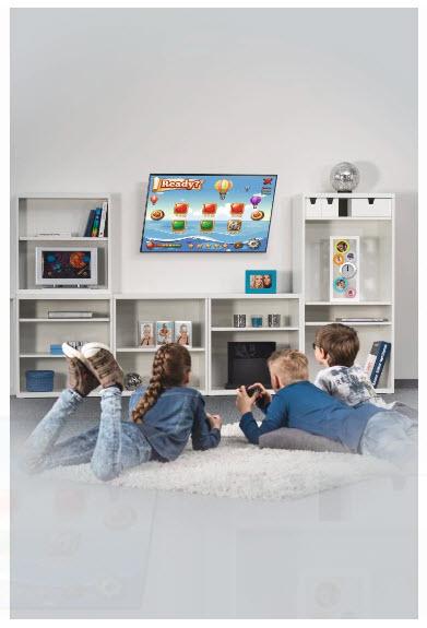 Actual product image Hama TV wall bracket, inclinable, 165 cm (65") up to 35 kg, wall distance 2.8 cm (Wall, 65", 35 kg)