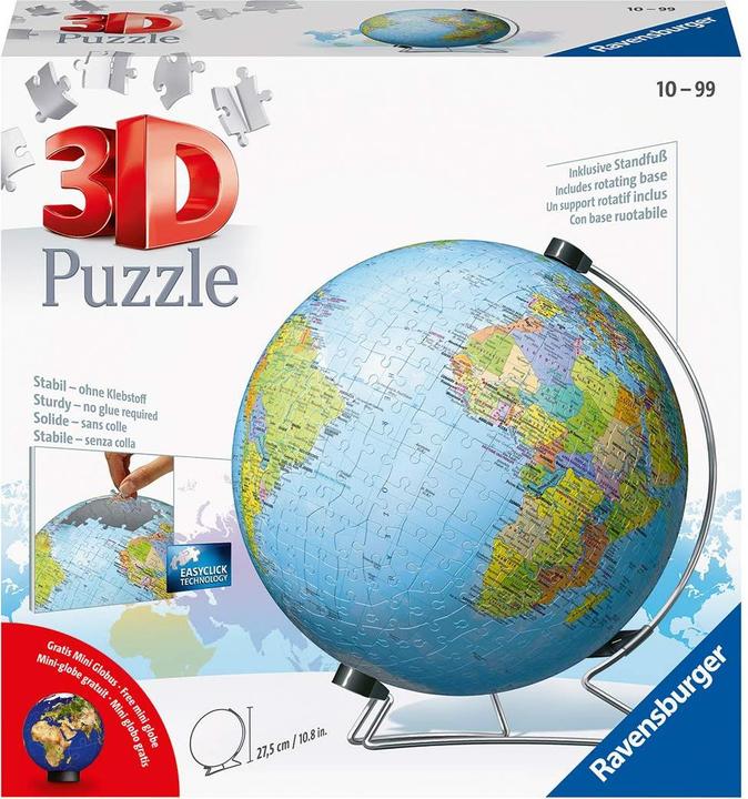 Actual product image Ravensburger Globe (540 pieces)