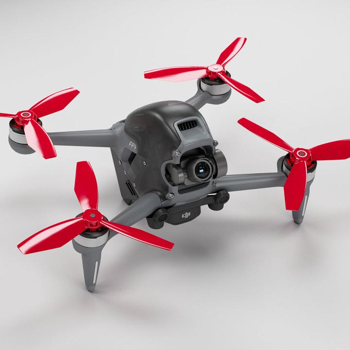 Image du produit Master Airscrew Hélice Ludicrous, rouge, DJI FPV