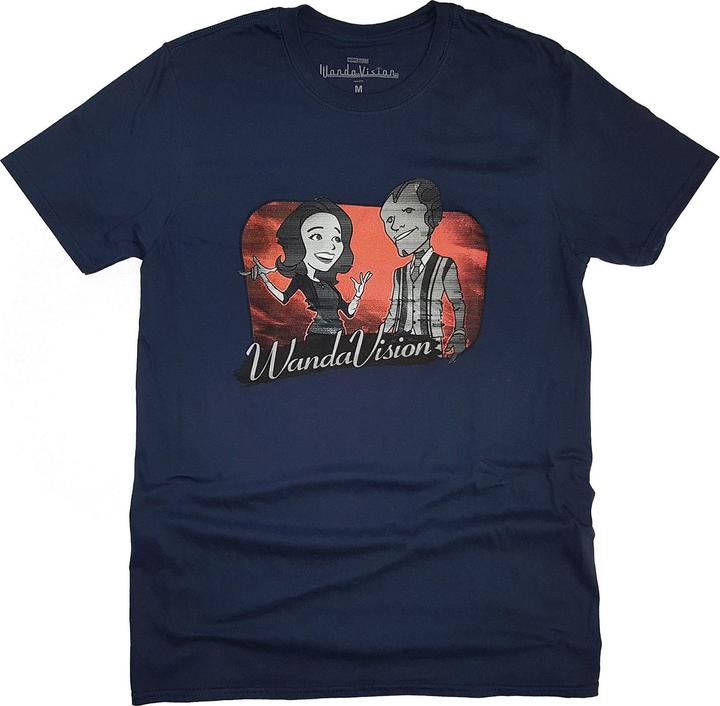Marvel WandaVision Red Logo Cartoon (S)