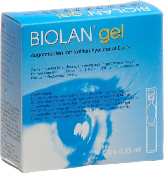 Biolan Gel Augentropfen (7 ml, Monodose, Biolan Gel Augentropfen)