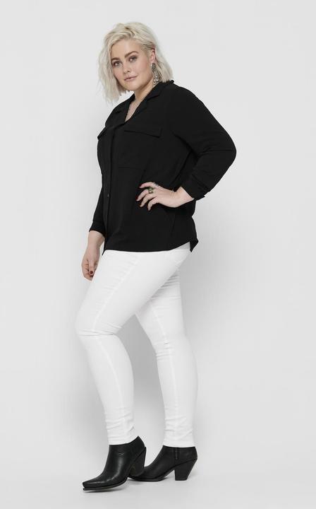 Image du produit Only Jeans à coupe étroite White Curvy CarAugusta HW (W44/L30)