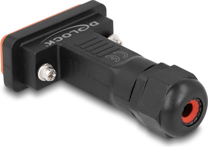 Produktbild Delock Adapter D-Sub HD 15 Pin Buchse mit Gehäuse IP67 wasserfest (Sub-D 15, 8 cm)