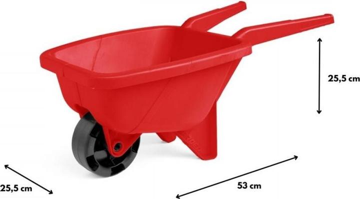 Produktbild Wader Rote Sandschubkarre