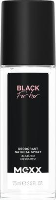 Actual product image Coty Black Woman Deodorant Spray 75ml (Spray, 75 ml)