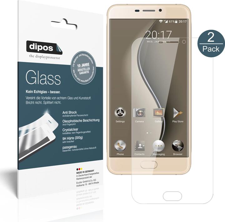 Produktbild Dipos Displayschutz Anti-Shock (1 Stück, Ulefone Gemini Pro)