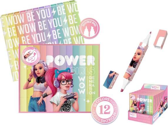 WOW double-sided brand Create your Scene (Dp=6) (Multicoloured, 12 x)