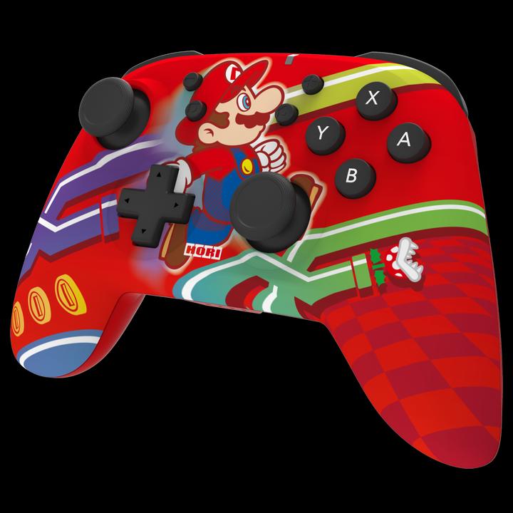 Actual product image HORI Wireless Horipad - Mario Edition (Switch)