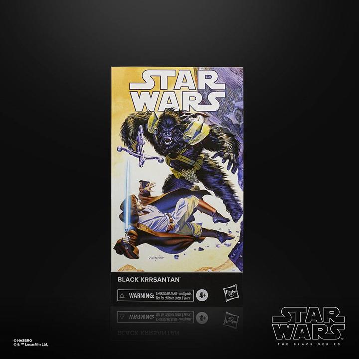 Produktbild Hasbro The Black Series Black Krrsantan, 15 cm grosse Action-Figur zu den Star Wars Comic-Heften